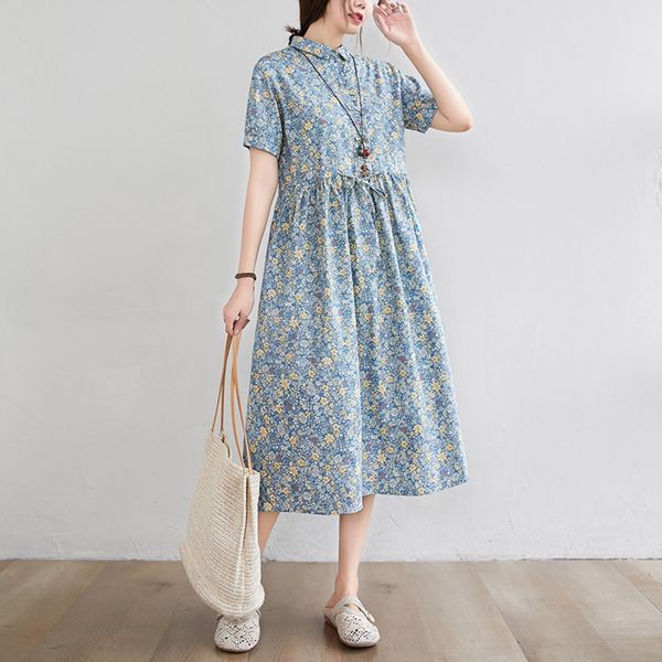 женская хлопок и лен цветочные 2020 платье dresstwist dresssummer новой куклы воротник средней длиной напечатанные талии похудение элегантно, Black;gray
женская хлопок и лен цветочные 2020 платье dresstwist dresssummer новой куклы воротник средней длиной напечатанные талии похудение элегантно, Black;gray