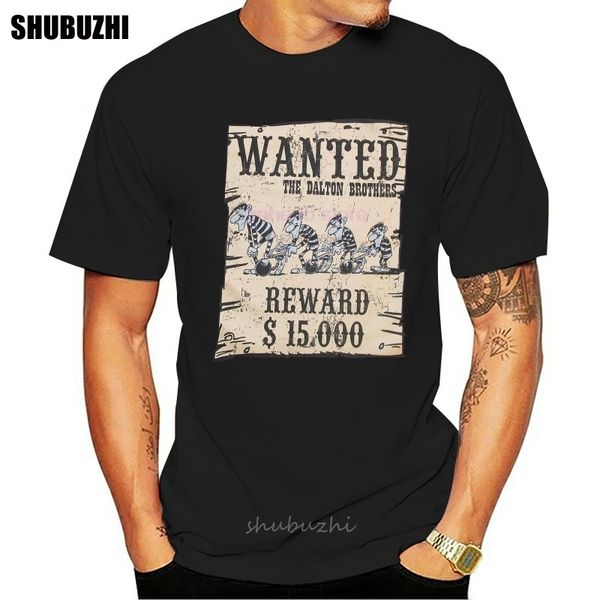 authentic official wanted dalton brothers reward lucky luke comics t shirt cotton tshirt men summer fashion t-shirt euro size
authentic official wanted dalton brothers reward lucky luke comics t shirt cotton tshirt men summer fashion t-shirt euro size