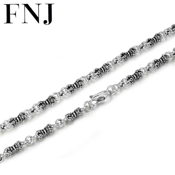 fnj vajra link chain necklace 925 silver 7mm 45cm to 60cm fine original s925 silver men necklaces for jewelry making
fnj vajra link chain necklace 925 silver 7mm 45cm to 60cm fine original s925 silver men necklaces for jewelry making