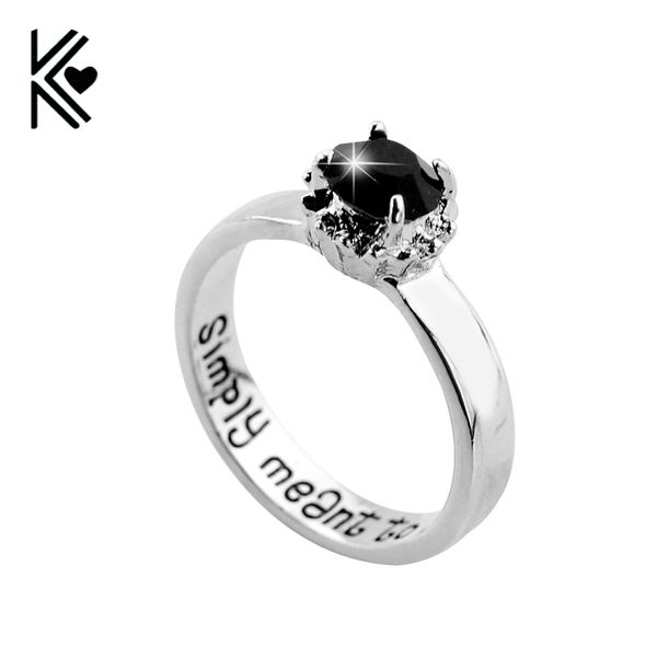 black rhinestones"simply meant to be "nerdy engagement rings jack sally promise ring wedding jewelry anniversary gift for women, Golden;silver
black rhinestones"simply meant to be "nerdy engagement rings jack sally promise ring wedding jewelry anniversary gift for women, Golden;silver