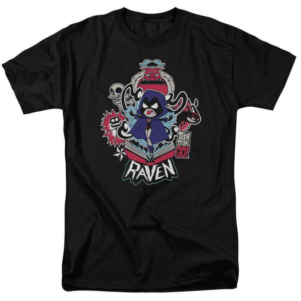 

Teen Titans Go Raven DC licensed adult T shirt