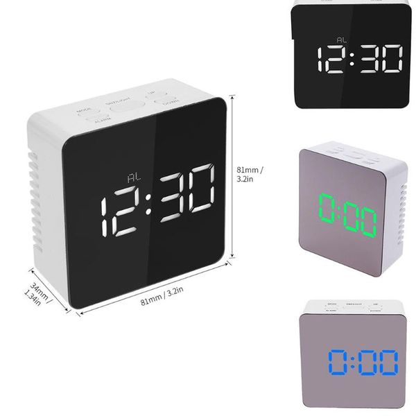 multifunctional square mirror digital clock led square mirror clock temperature usb battery home decoration alarm
multifunctional square mirror digital clock led square mirror clock temperature usb battery home decoration alarm