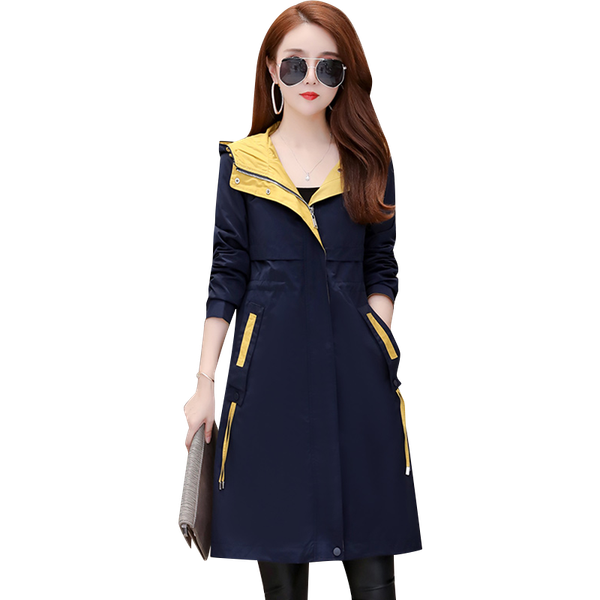 windbreaker female medium long 2020 new spring and autumn women's large size tide coat wild ladies winter casual jacket, Tan;black
windbreaker female medium long 2020 new spring and autumn women's large size tide coat wild ladies winter casual jacket, Tan;black