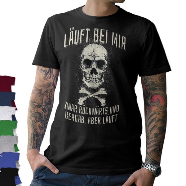 2019 fashion t-shirt lauft bei mir - zwar ruckwarts und bergab, aber lauft funshirt totenkopf tee shirt
2019 fashion t-shirt lauft bei mir - zwar ruckwarts und bergab, aber lauft funshirt totenkopf tee shirt