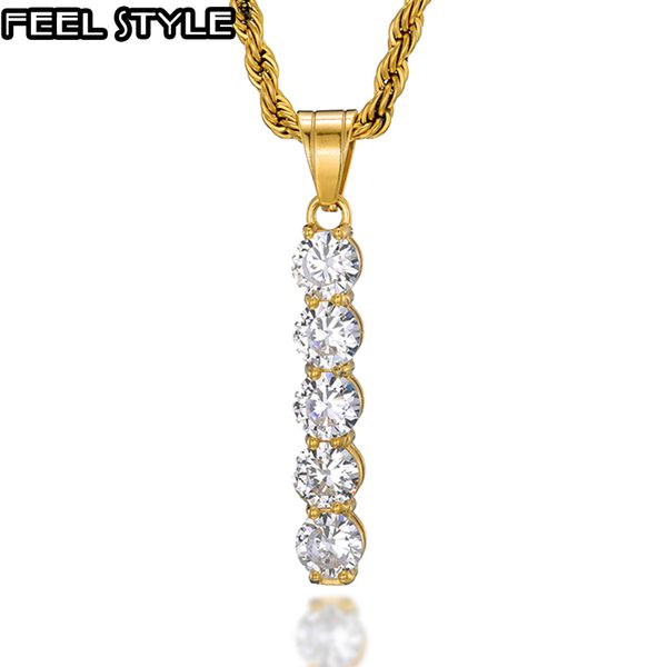 pendant necklaces hip hop iced out bling stainess steel gold color & necklace for men women jewelry with chains, Silver 
pendant necklaces hip hop iced out bling stainess steel gold color & necklace for men women jewelry with chains, Silver