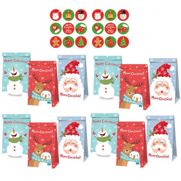 1 set of sweets paper bags christmas paper pouch candy bags for christmas gifts
1 set of sweets paper bags christmas paper pouch candy bags for christmas gifts