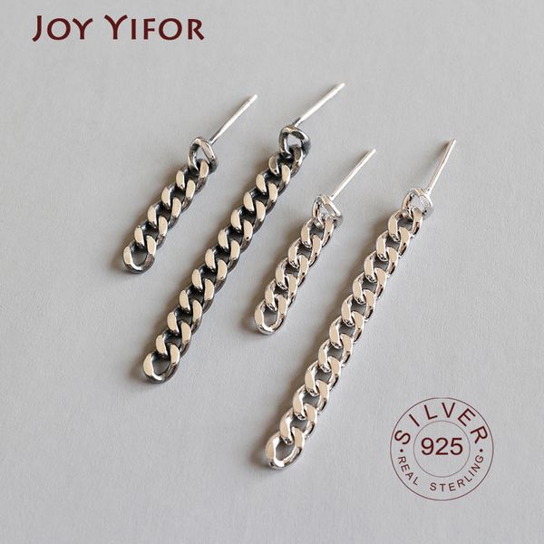 100% 925 sterling silver jewelry long personality twist chain pendant asymmetric drop earrings for women oorbellen, Golden;silver
100% 925 sterling silver jewelry long personality twist chain pendant asymmetric drop earrings for women oorbellen, Golden;silver