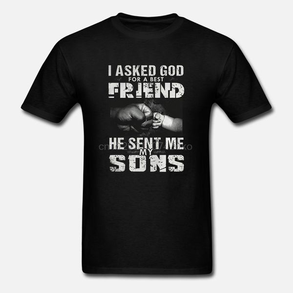 men tshirt short sleeve women t-shirt i asked god for a friend he sent me my sons(10) cool
men tshirt short sleeve women t-shirt i asked god for a friend he sent me my sons(10) cool