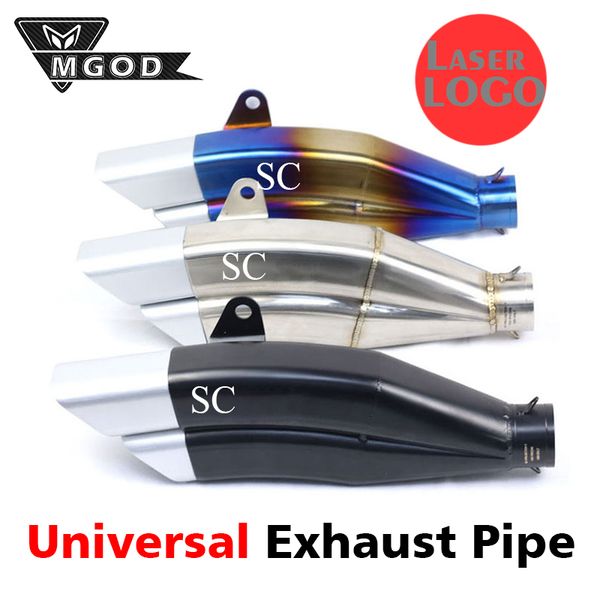 38-51mm universal motorcycle exhaust pipe escape moto sc modified db killer motorbike for cbr r6 r3 r1 yzf rc390 z800 ect racing
38-51mm universal motorcycle exhaust pipe escape moto sc modified db killer motorbike for cbr r6 r3 r1 yzf rc390 z800 ect racing