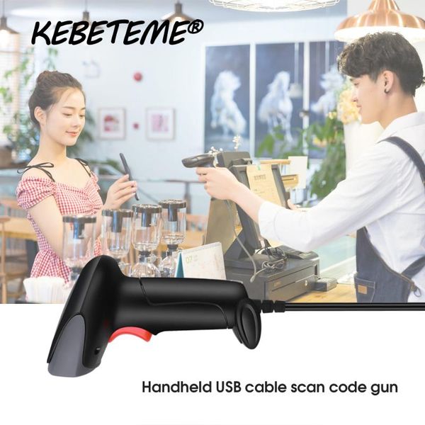 scanners kebeteme universal high-quality wired handheld barcode scanner reader usb 1d bar code scan for system mult-function
scanners kebeteme universal high-quality wired handheld barcode scanner reader usb 1d bar code scan for system mult-function