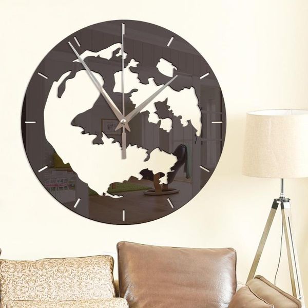 earth mirror wall clock home decoration living room silent needle fashion watch clock acrylic decorative wall stickers
earth mirror wall clock home decoration living room silent needle fashion watch clock acrylic decorative wall stickers