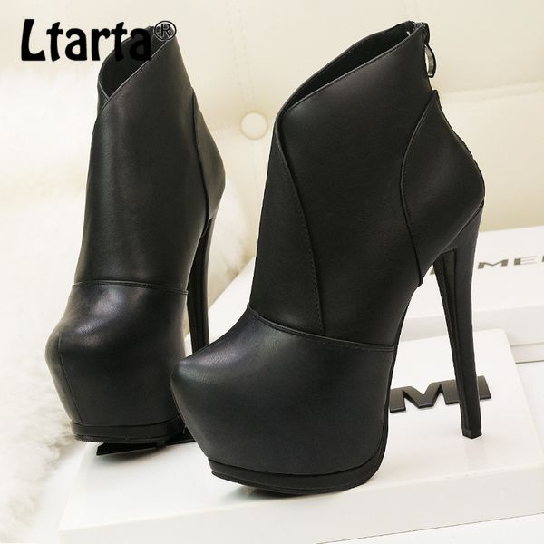 ltarta зимы женщин сапоги sexy super high каблуках остроконечные водонепроницаемая платформа короткие сапоги сплошной цвет был тонкий женщин, Black
ltarta зимы женщин сапоги sexy super high каблуках остроконечные водонепроницаемая платформа короткие сапоги сплошной цвет был тонкий женщин, Black