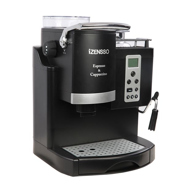 automatic espresso machine coffee maker with grind bean and froth milk for home coffee making machine
automatic espresso machine coffee maker with grind bean and froth milk for home coffee making machine