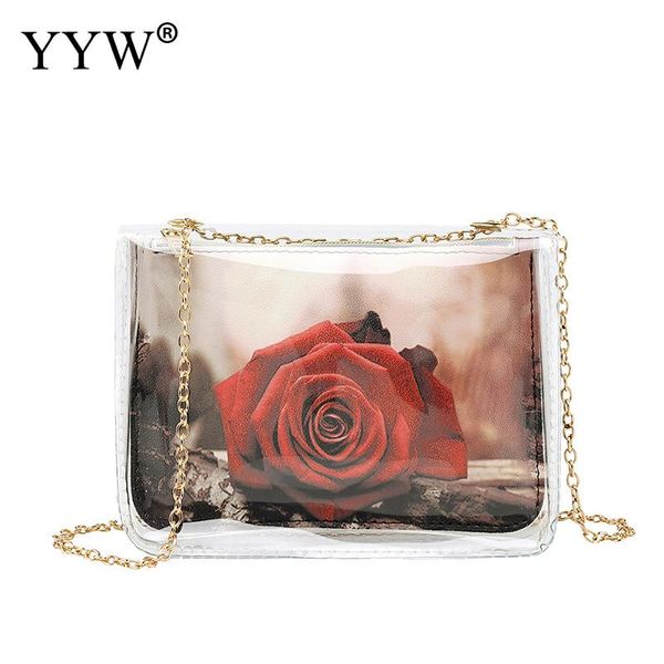 summer small transparent jelly bag chain pvc flower shoulder ladies clear bag 2 pcs plastic handbag waterproof women beach
summer small transparent jelly bag chain pvc flower shoulder ladies clear bag 2 pcs plastic handbag waterproof women beach