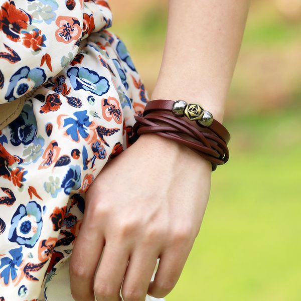 vintage rose charm кожа женщины браслет подруга ювелирных украшения многослойность браслеты snap кнопки strand манжета wristlet, Golden;silver
vintage rose charm кожа женщины браслет подруга ювелирных украшения многослойность браслеты snap кнопки strand манжета wristlet, Golden;silver