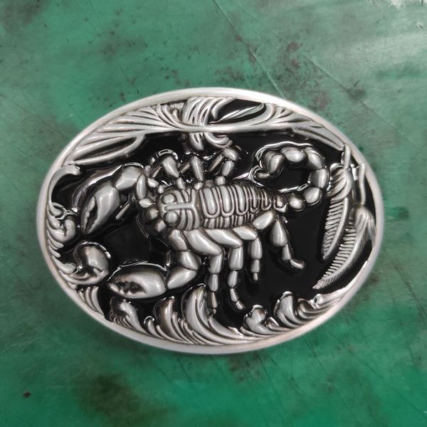1 pcs fashion scorpion smooth men's belt buckle metal cowboy belt buckles fit 4cm wide jeans belts head, Slivery;black
1 pcs fashion scorpion smooth men's belt buckle metal cowboy belt buckles fit 4cm wide jeans belts head, Slivery;black