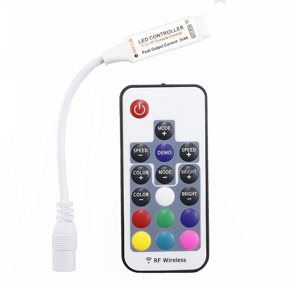 mini led rgb remote controller dc5-24v 17key rf wireless controller with 4pin female dc for 5050 12a rgb led strip tape lighting
mini led rgb remote controller dc5-24v 17key rf wireless controller with 4pin female dc for 5050 12a rgb led strip tape lighting