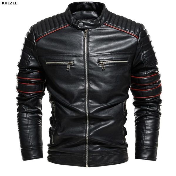 biker jacket men jackets coffee leather jacket motorcycle fashion streetwear biker coat slim fit autumn winter coats male, Black
biker jacket men jackets coffee leather jacket motorcycle fashion streetwear biker coat slim fit autumn winter coats male, Black