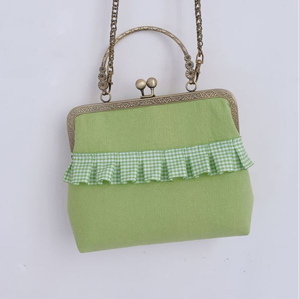 angelatracy 2020 handmade metal wrinkle circular plaid green lace embroidery women shoulder day clutches handbag shoulder bags
angelatracy 2020 handmade metal wrinkle circular plaid green lace embroidery women shoulder day clutches handbag shoulder bags