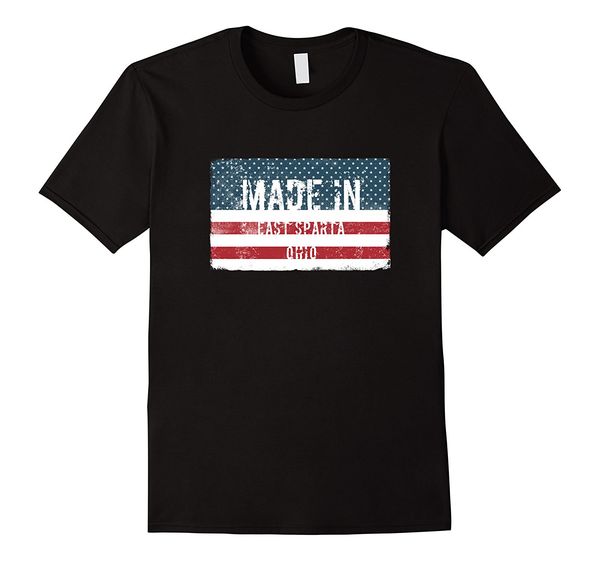 2019 100% cotton made in east sparta, ohio t-shirt