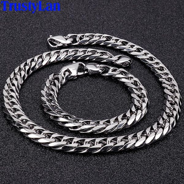 hip hop necklace for men 13mm wide whip chain mens bracelets 2020 stainless steel big chunky minimalist rapper chain necklaces, Black
hip hop necklace for men 13mm wide whip chain mens bracelets 2020 stainless steel big chunky minimalist rapper chain necklaces, Black