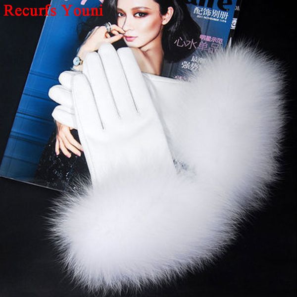 five fingers gloves luxury 2021 winter women black/pink/grey ultra-large natural fur genuine leather short feminina luvas mujer gift, Blue;gray
five fingers gloves luxury 2021 winter women black/pink/grey ultra-large natural fur genuine leather short feminina luvas mujer gift, Blue;gray