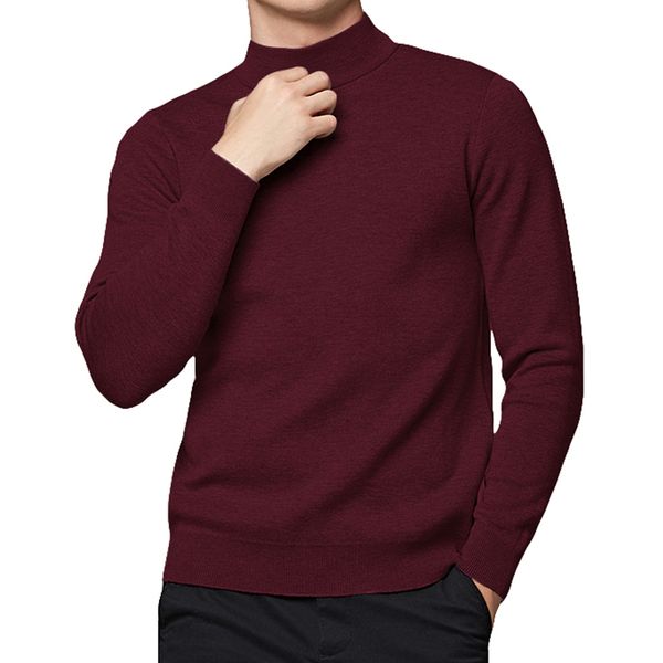 men's sweaters sweater men cotton knit slim turtlenck pullover autumn winter high-neck tshirt mockneck clothing brand, White;black
men's sweaters sweater men cotton knit slim turtlenck pullover autumn winter high-neck tshirt mockneck clothing brand, White;black