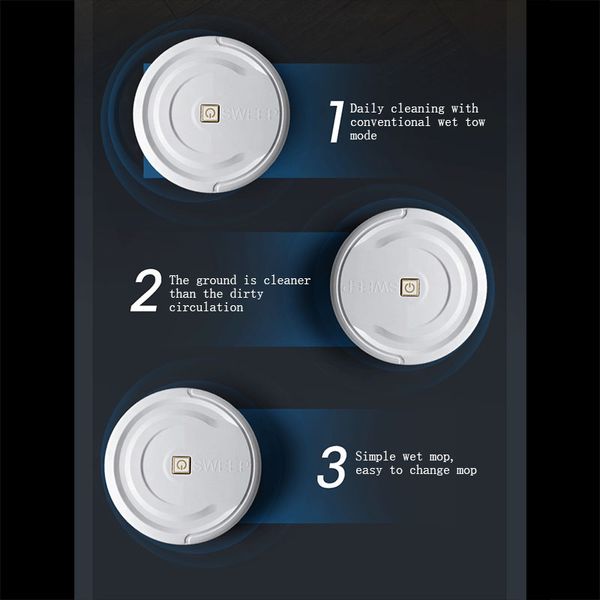 3 in 1 self navigated smart robot automatic sweeper sensor edge wet mop automatic dry wet sweeping
3 in 1 self navigated smart robot automatic sweeper sensor edge wet mop automatic dry wet sweeping
