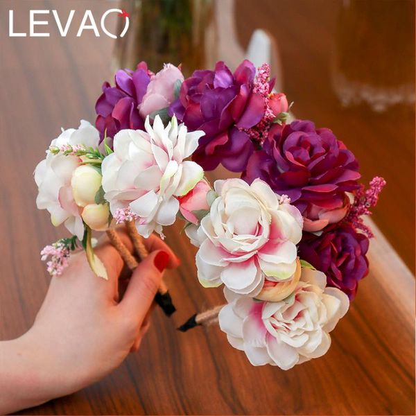 hair accessories levao wedding lady floral hairband multicolor big flower crown headband bridesmaid bridal wreath girl aaccessories
hair accessories levao wedding lady floral hairband multicolor big flower crown headband bridesmaid bridal wreath girl aaccessories