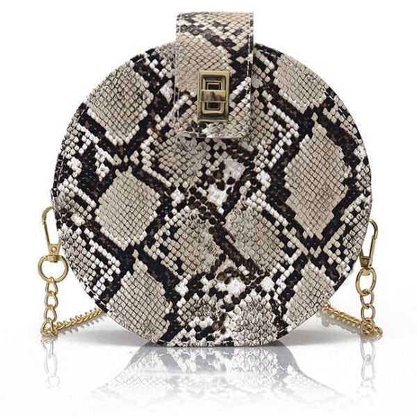 snake-skin print small round bag casual fashion single-shoulder chain diagonal cross bag
snake-skin print small round bag casual fashion single-shoulder chain diagonal cross bag
