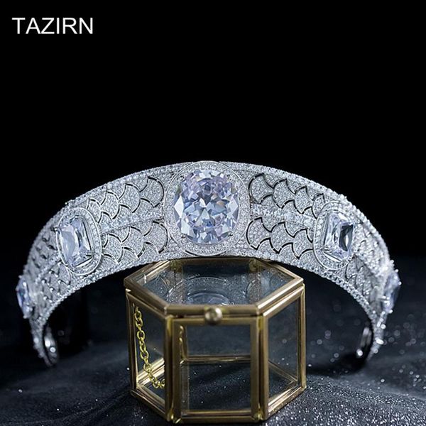 3a cubic zirconia british royal princess eugenie zircon wedding bridal tiaras and crowns cz party prom hair jewelry headpieces, Golden;silver
3a cubic zirconia british royal princess eugenie zircon wedding bridal tiaras and crowns cz party prom hair jewelry headpieces, Golden;silver