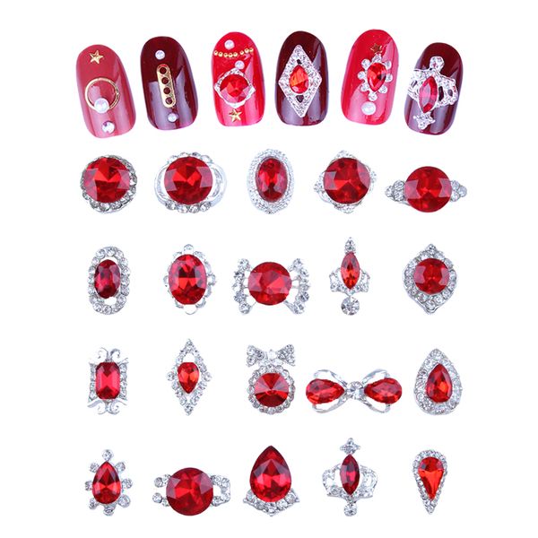 100 pcs/bag k9 red rhinestones nail crystals rhinestones with 100pcs nail metal gems jewels stones for 3d nails art decoration, Silver;gold
100 pcs/bag k9 red rhinestones nail crystals rhinestones with 100pcs nail metal gems jewels stones for 3d nails art decoration, Silver;gold