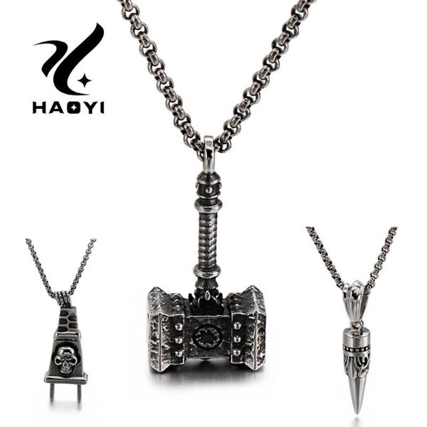 stainless steel jewelry fashion pendant necklace undertale thor hammer charm endants wholesale for men's banquet accessories, Silver
stainless steel jewelry fashion pendant necklace undertale thor hammer charm endants wholesale for men's banquet accessories, Silver