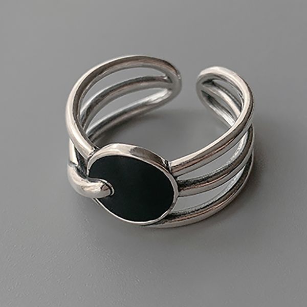 wedding rings black round vintagesilver color irregular stackable line ring for women adjustable simple designer fashion jewelry gift, Slivery;golden
wedding rings black round vintagesilver color irregular stackable line ring for women adjustable simple designer fashion jewelry gift, Slivery;golden