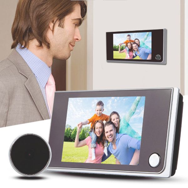 video door phones 3.5 inch lcd color screen digital doorbell 170 degree eye electronic peephole camera viewer outdoor bell
video door phones 3.5 inch lcd color screen digital doorbell 170 degree eye electronic peephole camera viewer outdoor bell