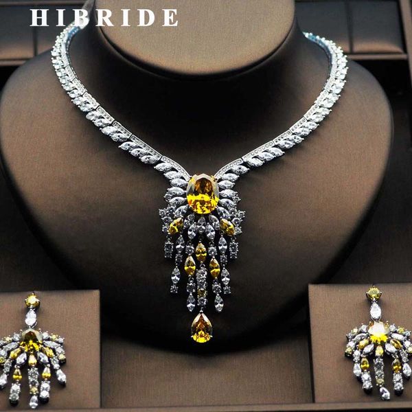 hibride big flower shape women bridal jewelry set yellow rhinestone necklace set for female gifts n-279, Silver
hibride big flower shape women bridal jewelry set yellow rhinestone necklace set for female gifts n-279, Silver