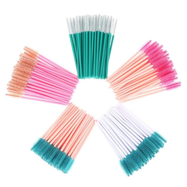 50pcs disposable eyelash brush mascara wands applicator grafting eyelash curling comb spiral wands eyebrow brushes makeup tool
50pcs disposable eyelash brush mascara wands applicator grafting eyelash curling comb spiral wands eyebrow brushes makeup tool
