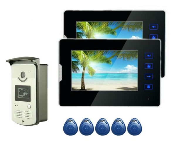 video door phones 7" touch screen intercom phone kit rfid metal camera support link electric control lock
video door phones 7" touch screen intercom phone kit rfid metal camera support link electric control lock
