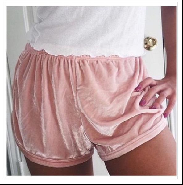 summer multiple colour women soft velvet shorts flannel fashion hipster fit elastic waist outwear, White;black
summer multiple colour women soft velvet shorts flannel fashion hipster fit elastic waist outwear, White;black