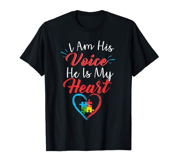 i am his voice he is my heart t shirt autism awaren - black t-shirt s-3xl 2020 summer men's fashion summer tee shirt
i am his voice he is my heart t shirt autism awaren - black t-shirt s-3xl 2020 summer men's fashion summer tee shirt