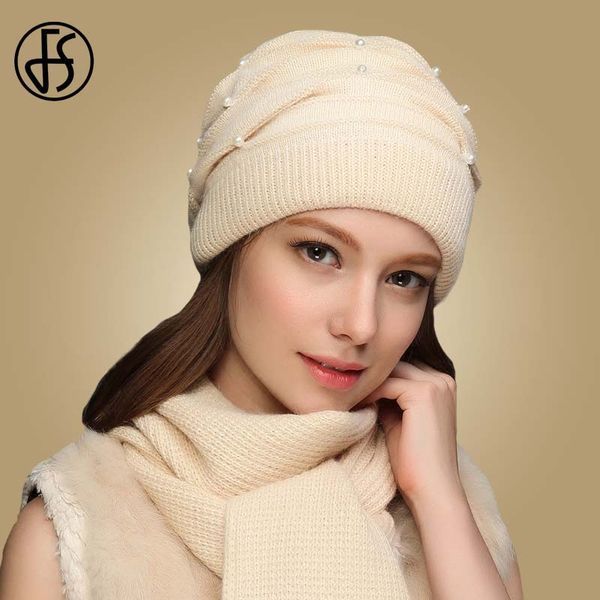 fs women winter hats knitted wool braid caps with faux pearl female skullies beanies 2020 slouchy cap with scarf warm, Blue;gray
fs women winter hats knitted wool braid caps with faux pearl female skullies beanies 2020 slouchy cap with scarf warm, Blue;gray