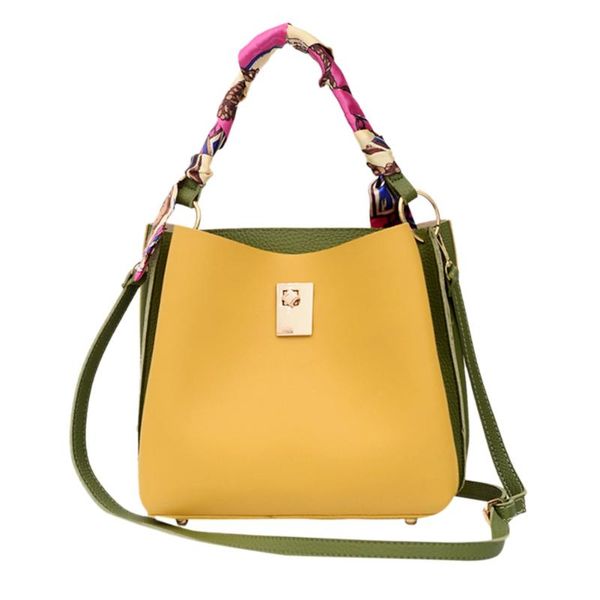 2020 fashion leather women bucket bag vintage silk decor messenger bag retro shoulder simple crossbody tote
2020 fashion leather women bucket bag vintage silk decor messenger bag retro shoulder simple crossbody tote