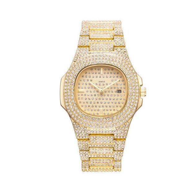 new fashion womens full diamond wristwatch ladies designer luxury watches gold pink stainless steel full iced out watch montre de luxe, Slivery;brown
new fashion womens full diamond wristwatch ladies designer luxury watches gold pink stainless steel full iced out watch montre de luxe, Slivery;brown