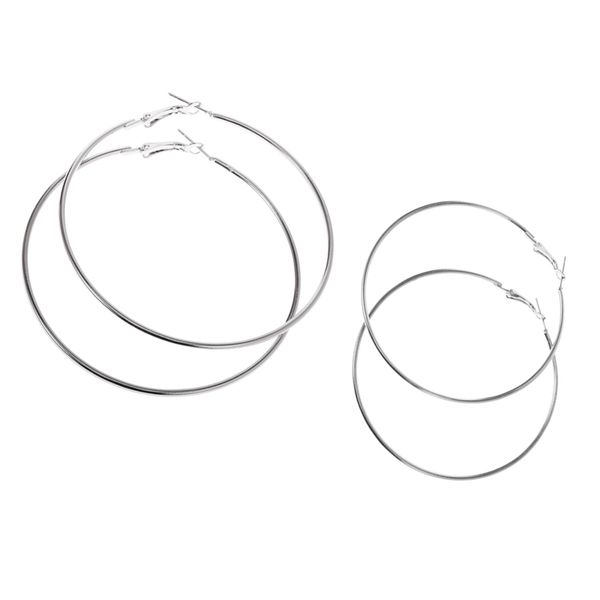 2 мода пара smooth большой большой круглый loop кольцо серьги 70mm / 95mm серебро, Golden
2 мода пара smooth большой большой круглый loop кольцо серьги 70mm / 95mm серебро, Golden