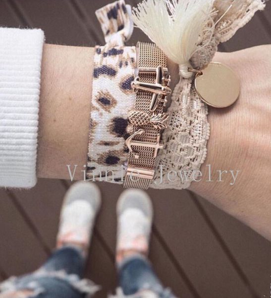 tennis vinnie design jewelry rose gold keeper slide charms bracelets women stainless steel mesh wrap bracelet, Golden;silver
tennis vinnie design jewelry rose gold keeper slide charms bracelets women stainless steel mesh wrap bracelet, Golden;silver
