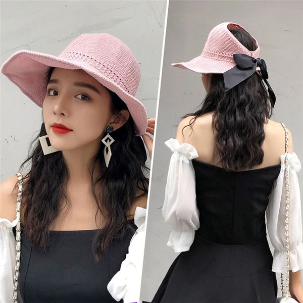 wide brim hats spring summer visors cap foldable large sun beach for women hollow out straw hat wholesale chapeau, Blue;gray
wide brim hats spring summer visors cap foldable large sun beach for women hollow out straw hat wholesale chapeau, Blue;gray