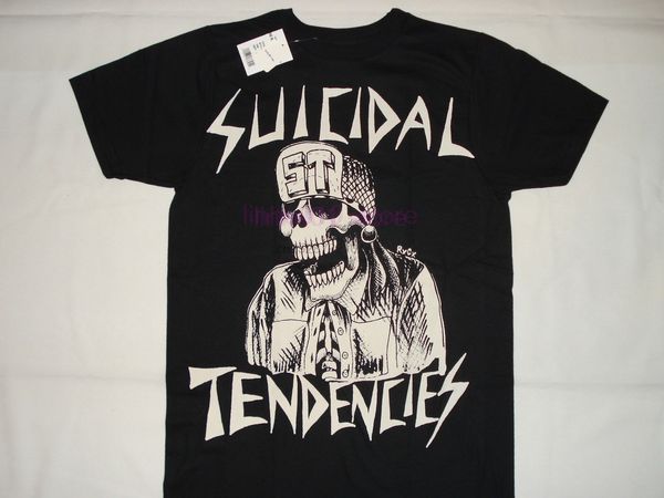black suicidal tendencies new t-shirt s-3xl thrash metal rock punk st t shirts men o neck 100% cotton tee
black suicidal tendencies new t-shirt s-3xl thrash metal rock punk st t shirts men o neck 100% cotton tee