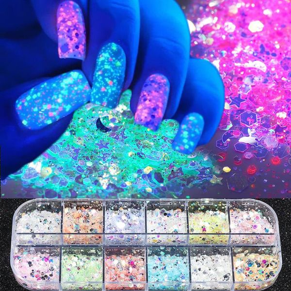 fluorescent nail powder glitter sequin butterfly heart hexagon star round neon pigment aurora holographic dust decor sanh/th, Silver;gold
fluorescent nail powder glitter sequin butterfly heart hexagon star round neon pigment aurora holographic dust decor sanh/th, Silver;gold