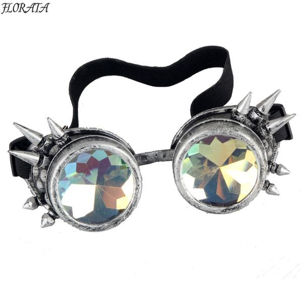 sunglasses multicolor steampunk goggle glasses welding punk spiked gothic cosplay, White;black
sunglasses multicolor steampunk goggle glasses welding punk spiked gothic cosplay, White;black