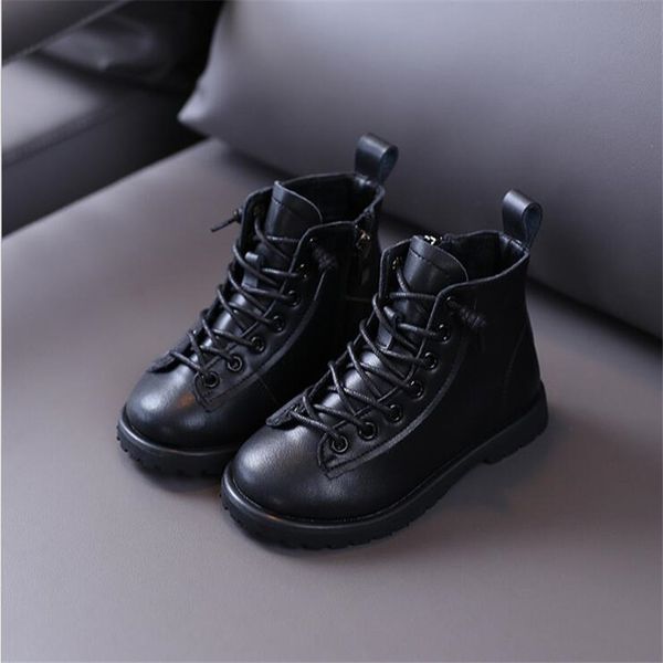 kids boots 2020 autumn children fashion fashion boots baby brand black shoes for girls leather shoes 26-36, Black;grey
kids boots 2020 autumn children fashion fashion boots baby brand black shoes for girls leather shoes 26-36, Black;grey